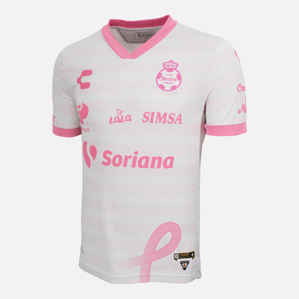 2021-22 Club Santos Laguna Third Shirt Pink October [Perfect] S