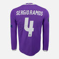Sergio Ramos Signed Real Madrid Shirt 2016-17 Away [4]