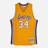Shaquille O'Neal Signed LA Lakers Jersey 1999-00 Swingman [34]