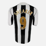 2005-07 Newcastle United Home Shirt Shearer 9 [Excellent] S