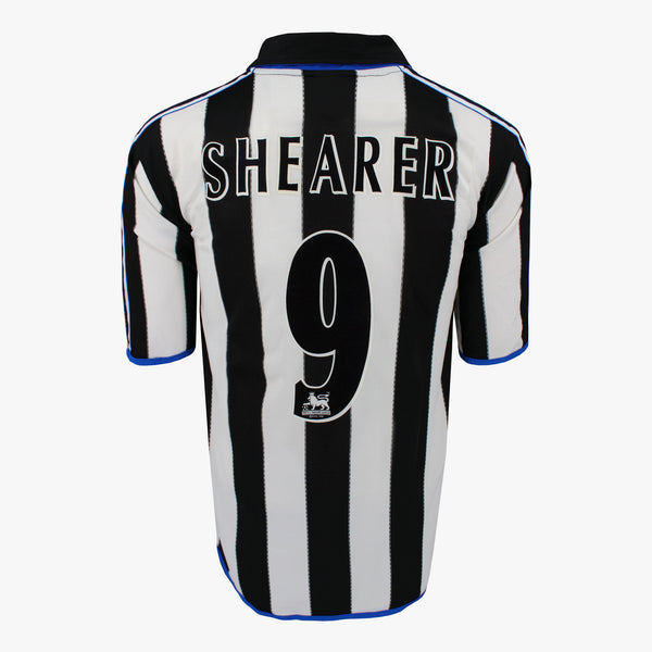 1999-00 Newcastle United Home Shirt Shearer 9 [Perfect] S