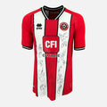 Squad Signed Sheffield United Shirt 2023-24 Home [17 Autographs]