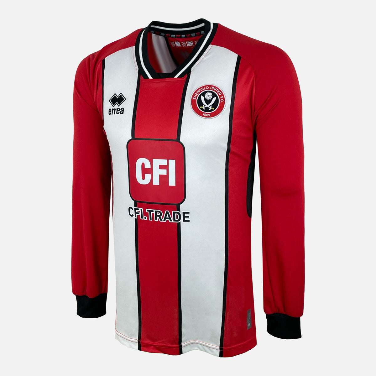 2023-24 Sheffield United Home Shirt long sleeve [New] M — Original and official Sheffield United shirt, brand new with tags | The Vault