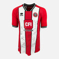 Squad Signed Sheffield United Shirt 2023-24 Home [13 Autographs]