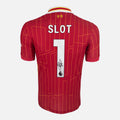 Arne Slot Signed Liverpool Shirt 2024-25 Home [1]