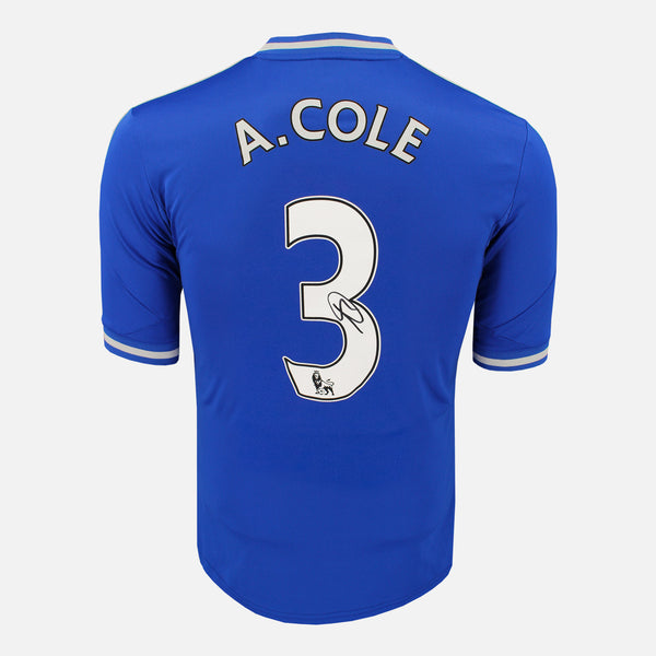 Ashley Cole Signed Chelsea Shirt 2013-14 Home [3]