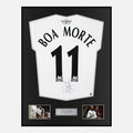 Framed Luís Boa Morte Signed Fulham Shirt [Classic]