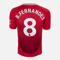 Bruno Fernandes Signed Manchester United Shirt 2024-25 Home [8]