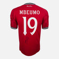 Bryan Mbeumo Signed Manchester United Shirt 2025-26 Home [19]