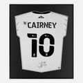 Framed Cairney Signed Fulham Shirt, Championship winners [Lite]