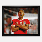 Framed Carlos Vinícius Signed Benfica Photo [8x10"]