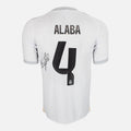 David Alaba Signed Real Madrid Shirt 2025-26 Home [4]