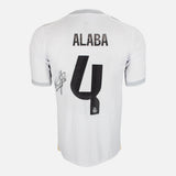 Framed Alaba Signed Shirt, Real Madrid, Adidas Home 4 [Lite]
