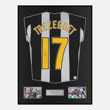 Framed David Trezeguet Signed Juventus Shirt 2004-05 [Classic]