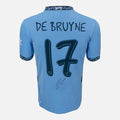 Kevin De Bruyne Signed Manchester City Shirt Home 2024-25 [17]