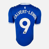 Framed Dominic Calvert-Lewin Signed Everton Shirt 2023-24 Home [Modern]