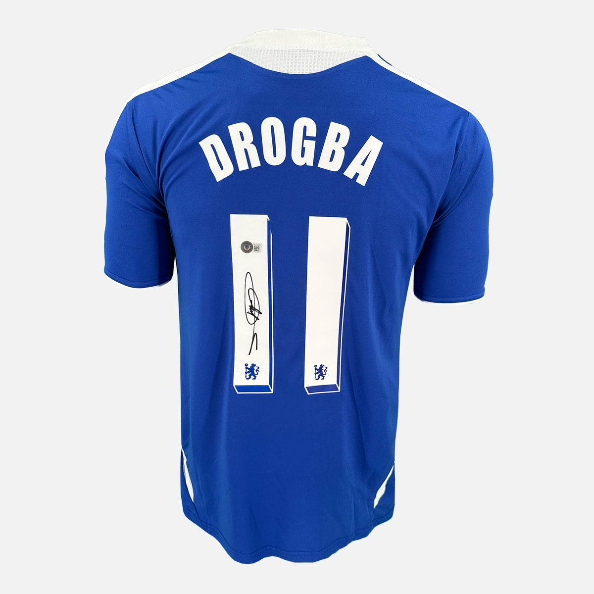 Didier Drogba Signed Chelsea Shirt 2012 CL Final [11] — Chelsea signed shirt from the 2012 season | The Vault