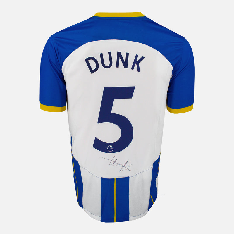 Lewis Dunk Signed Brighton & Hove Albion Shirt Home 2022-23 [22]