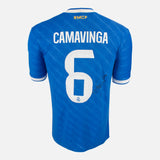 Eduardo Camavinga Signed Real Madrid Shirt 2025-26 Third Away [6]