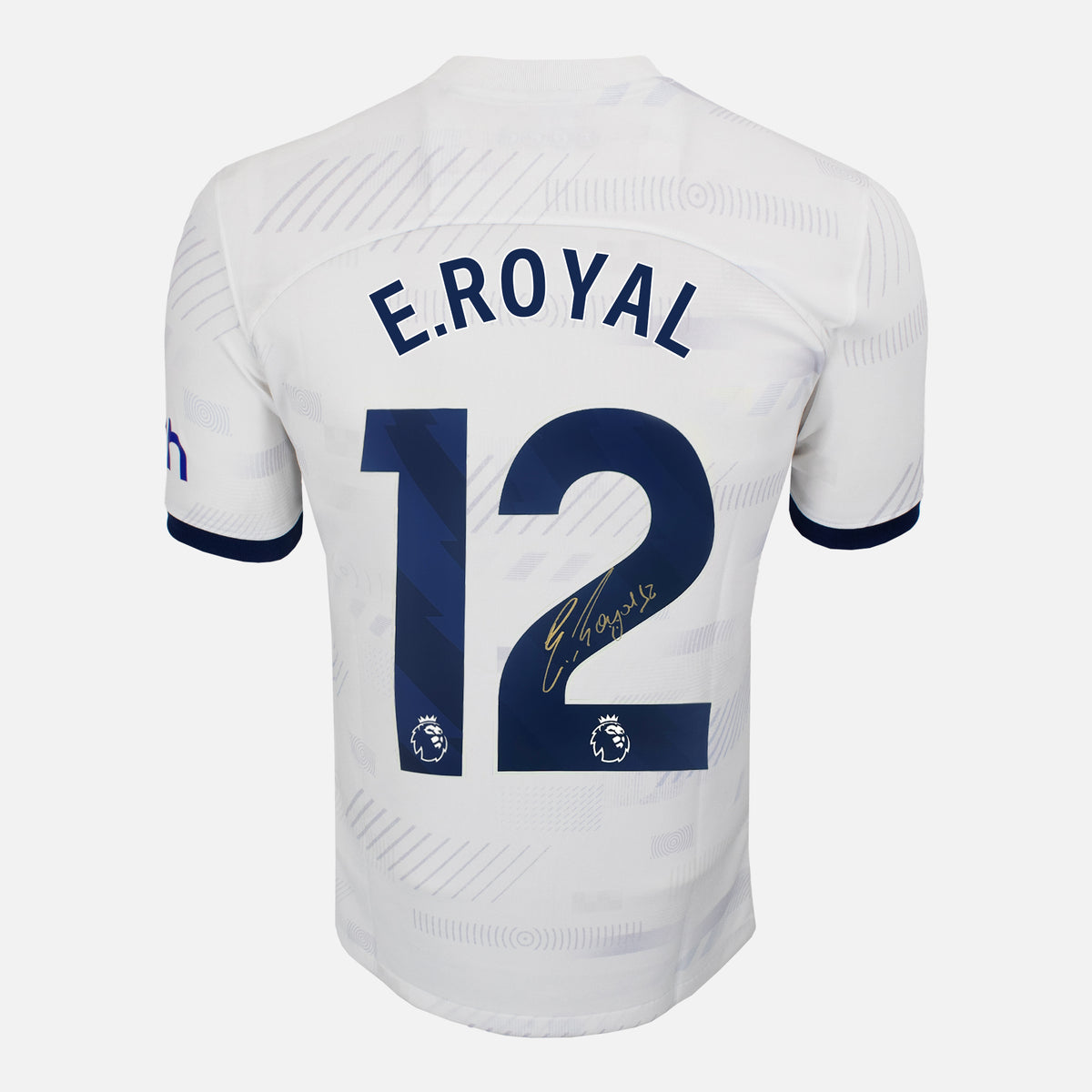 Emerson Royal Signed Tottenham Hotspur Shirt 2023-24 Home [12] — Tottenham Hotspur signed shirt from the 2023 to 2024 season | The Vault