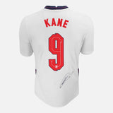 Harry Kane Signed England Authentic Shirt Home 2020-21 [Front]