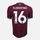 Florentino Luis Signed Burnley Shirt 2025-26 Home [16]