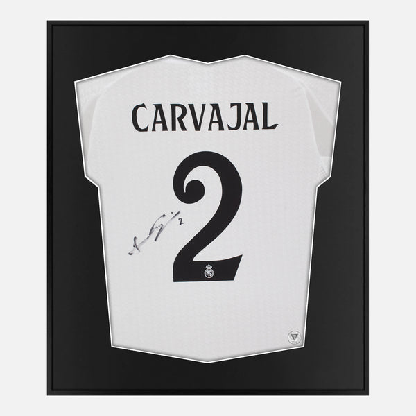 Dani Carvajal Signed Shirt, Real Madrid, Home, New [Mini]