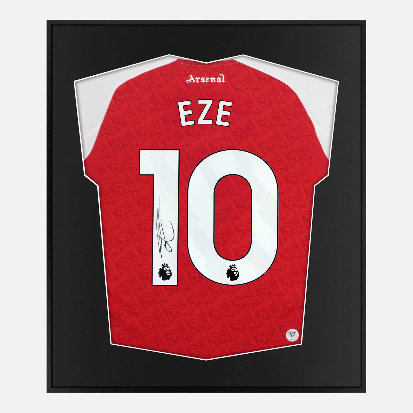 Framed Eberechi Eze Signed Arsenal Shirt | Lite
