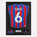 Framed Marc Guehi Signed Crystal Palace Shirt 2025-26 Home [Classic]
