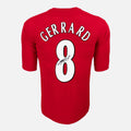 Steven Gerrard Signed Liverpool Shirt 2005 Istanbul Final Home [8]