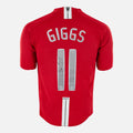 Ryan Giggs Signed Manchester United Shirt 2008 CL Final [11]