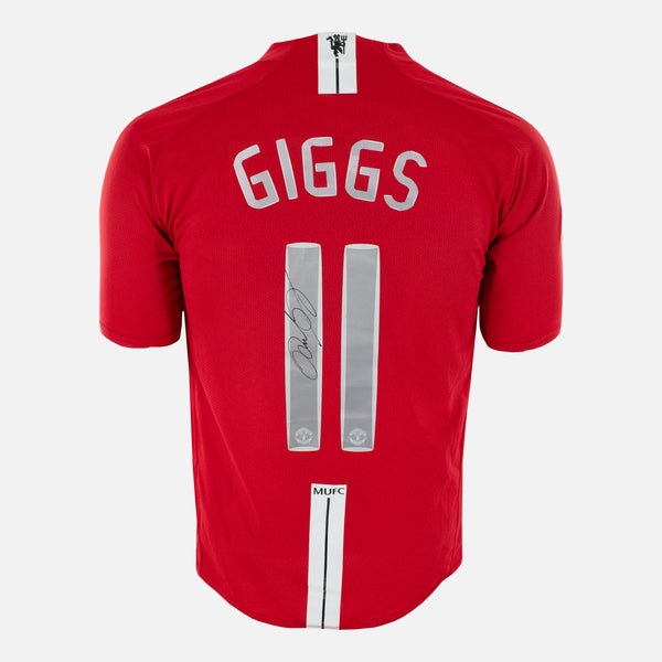 Ryan Giggs Signed Manchester United Shirt | Vault Verified