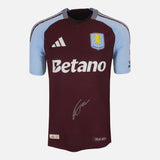 John McGinn Signed Aston Villa Shirt 2024-25 Authentic [Front]