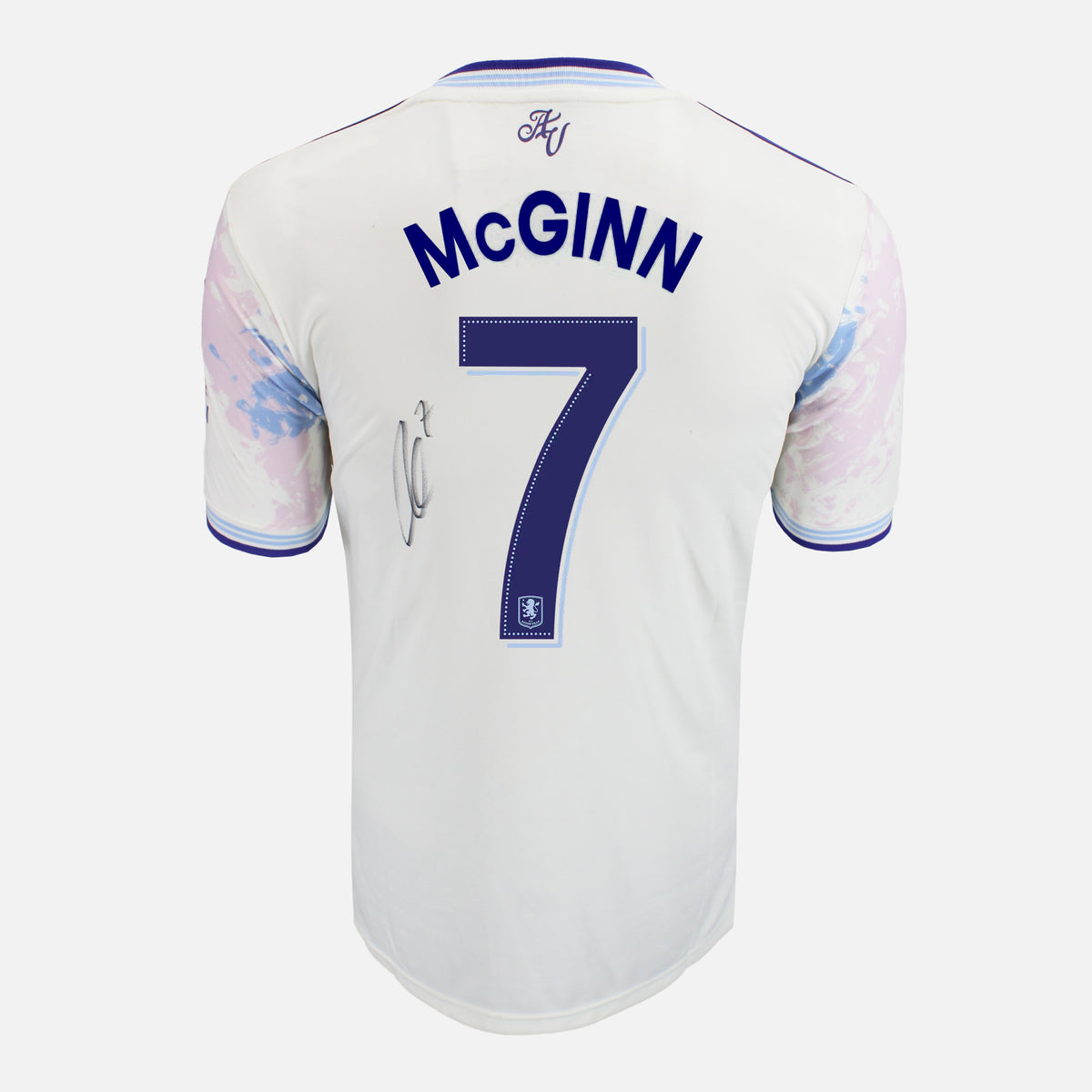 John McGinn Signed Aston Villa Shirt 2026 Third Europa League Final [7] — Official Aston Villa shirt signed by John McGinn | The Vault
