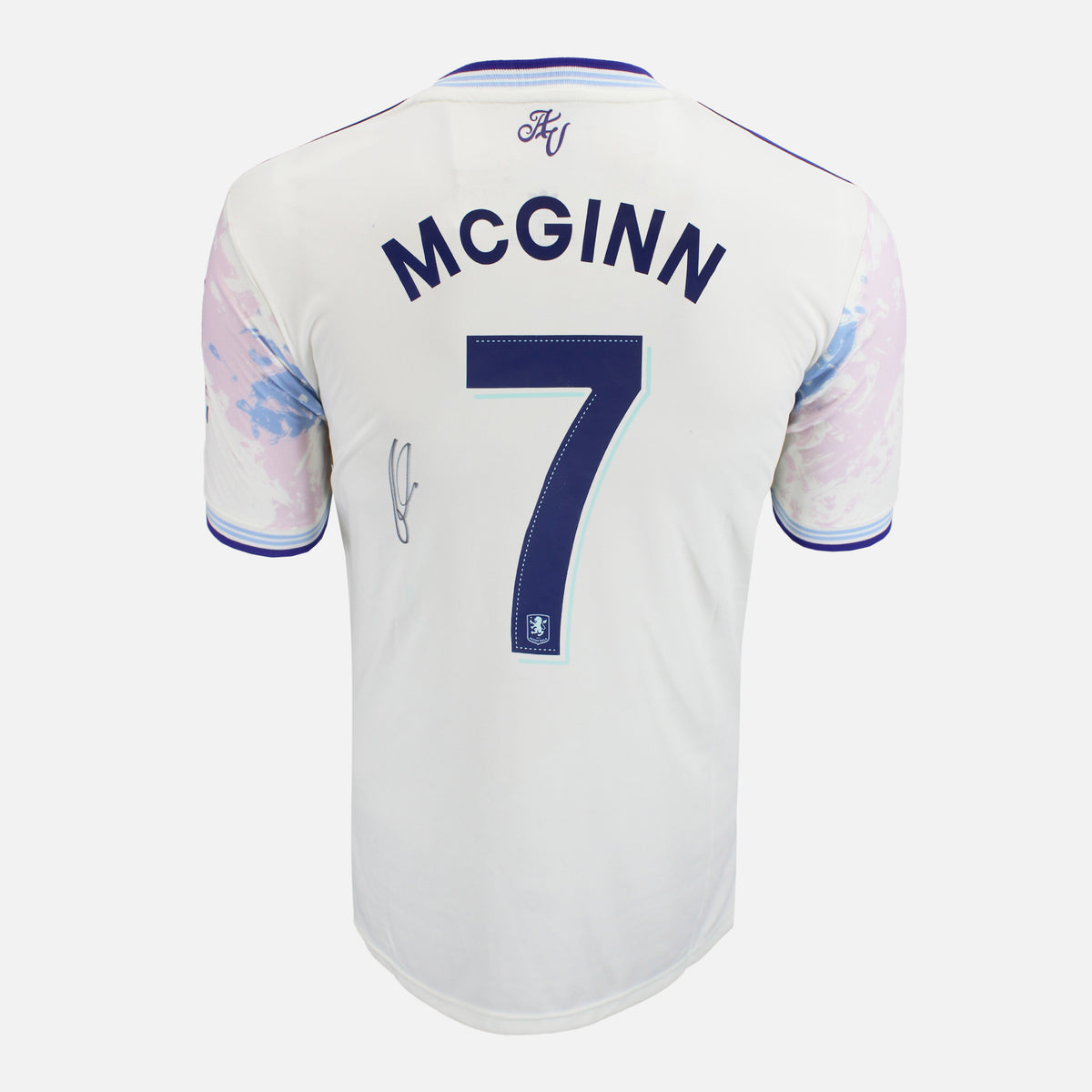 John McGinn Signed Aston Villa Shirt 2026 Third Europa League Final [7] — Official Aston Villa shirt signed by John McGinn | The Vault
