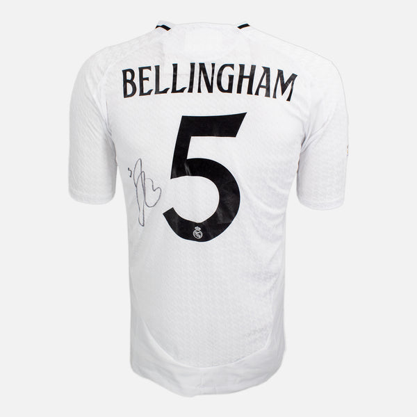 Jude Bellingham Signed Real Madrid Shirt 2024-25 Home [5]