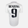 Karim Benzema Signed Real Madrid Shirt 2022-23 Home [9]