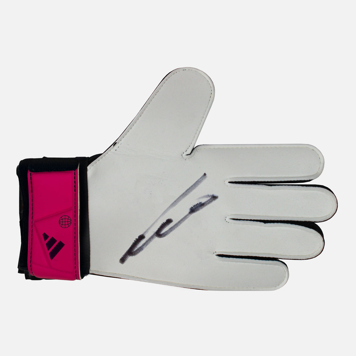 Bernd Leno Signed Goalkeepers Glove Fulham [Left] — Signed glove care and display | The Vault