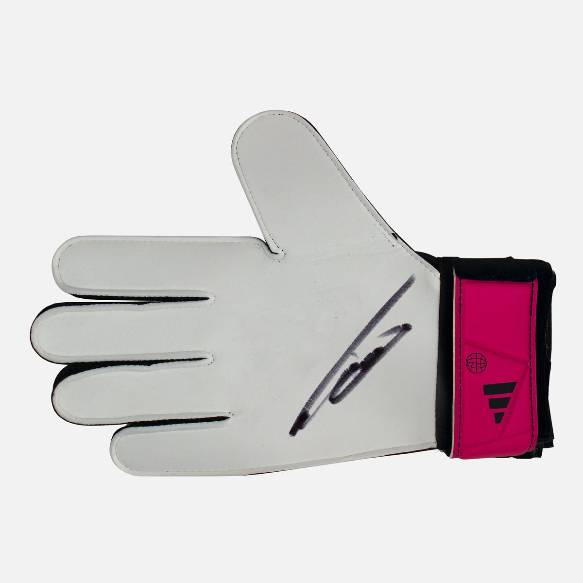 Bernd Leno Signed Goalkeepers Glove Fulham [Right] — Signed glove care and display | The Vault