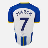 Solly March Signed Brighton & Hove Albion Shirt Home 2022-23 [22]