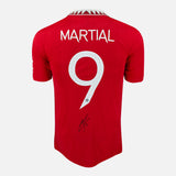 Anthony Martial Signed Manchester United Shirt 2022-23 Home [9]