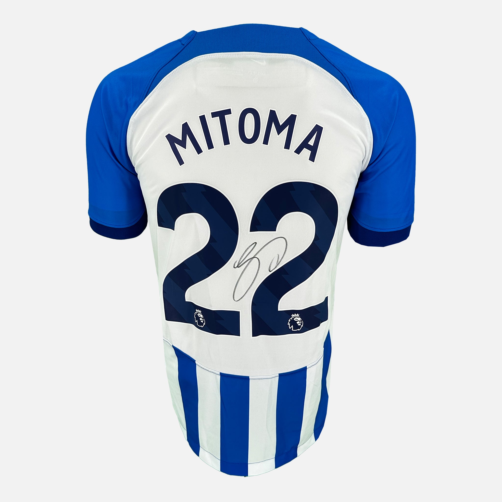 Kaoru Mitoma Signed Brighton & Hove Albion Shirt Home 2023-24 [22 ...