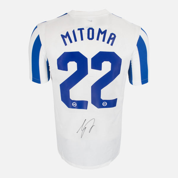 Kaoru Mitoma Signed Brighton & Hove Albion Shirt [22]