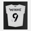 Framed Mitrovic Signed Fulham Shirt, Record Goalscorer [Lite]