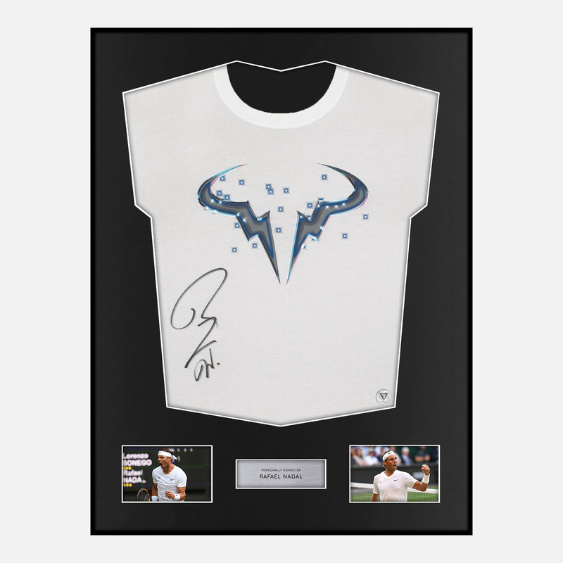 Framed Rafael Nadal Signed Court Shirt [Classic]