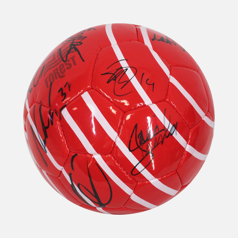 Nottingham Forest Squad Signed Football | Vault Verified
