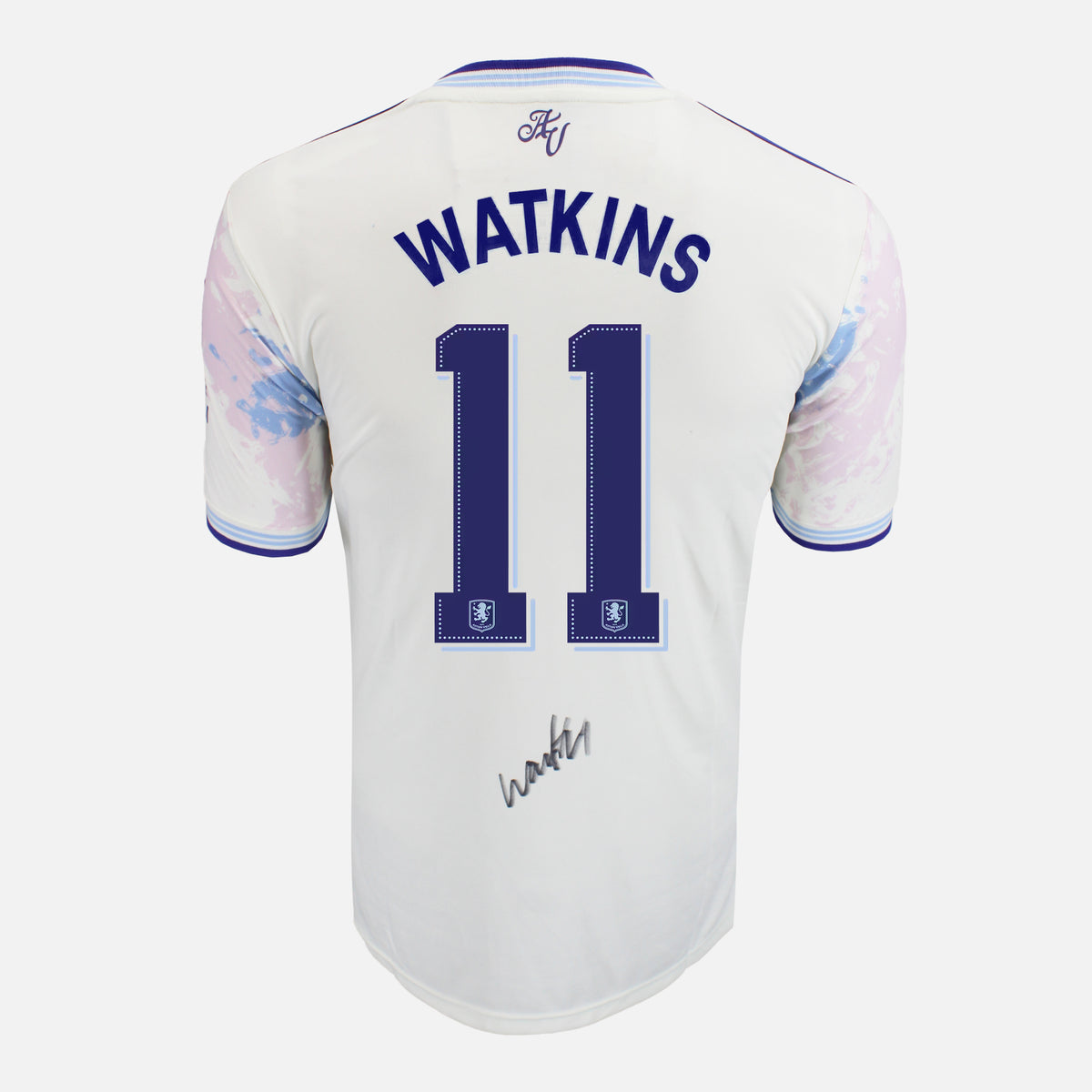Ollie Watkins Signed Aston Villa Shirt 2026 Third Europa League Final [11] — Official Aston Villa shirt signed by Ollie Watkins | The Vault