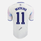 Framed Ollie Watkins Signed Aston Villa Shirt 2026 Europa League [Classic]