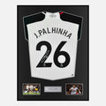 Framed Joao Palhinha Signed Fulham Shirt 2023-24 Home [Classic]
