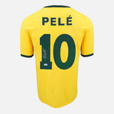 Brazil Signed Pele Shirt